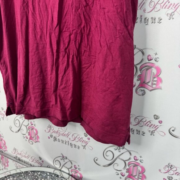 Tommy Bahama tshirt tee comfy red wine π· Maroon Short Sleeve Tee - Picture 3 of 7